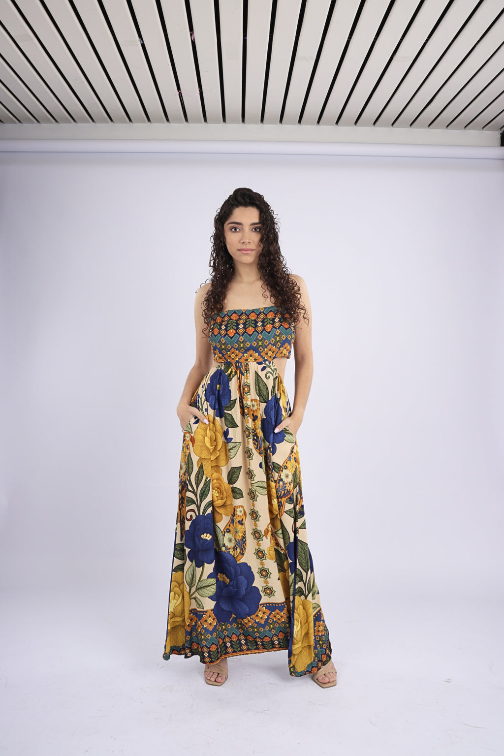 Vestido Rosas