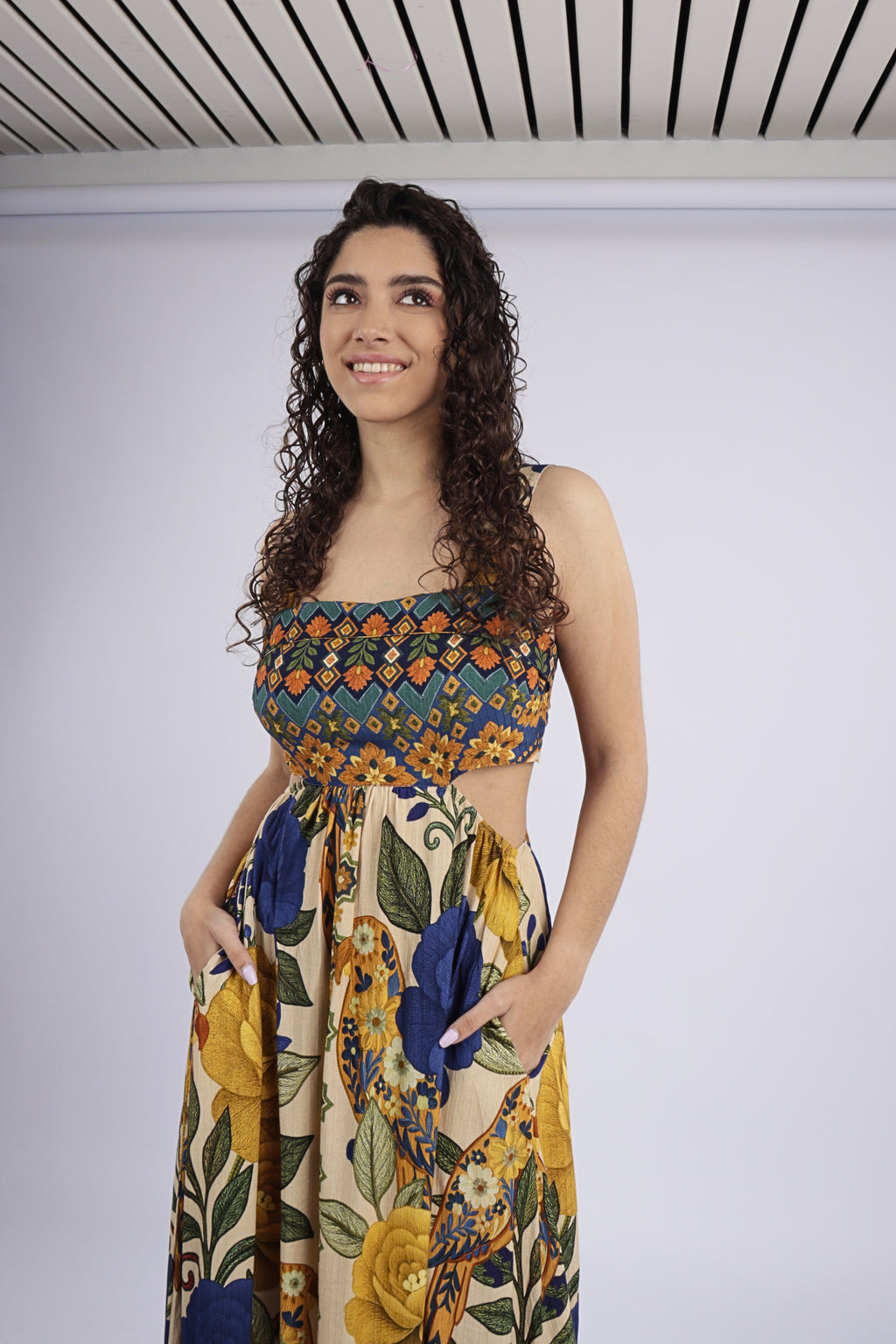 Vestido Rosas