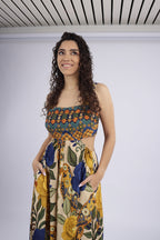 Vestido Rosas