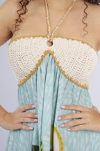 Vestido Crochet Loro
