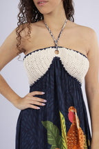 Vestido Crochet Loro